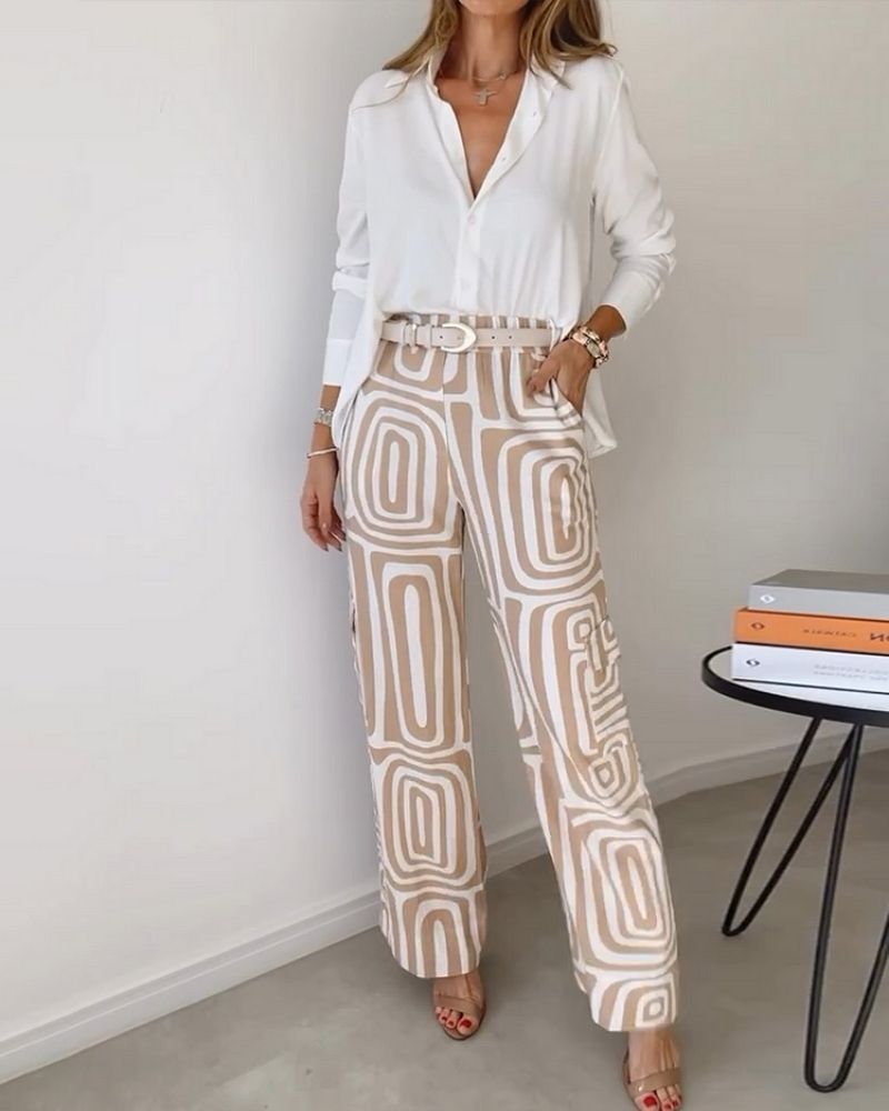 CANDELA - SHIRT AND PANTS 2 PIECE SET