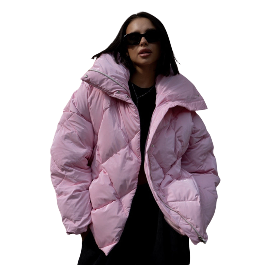 Wear A Vibe™ | Oversized Quilted Winter Jacket