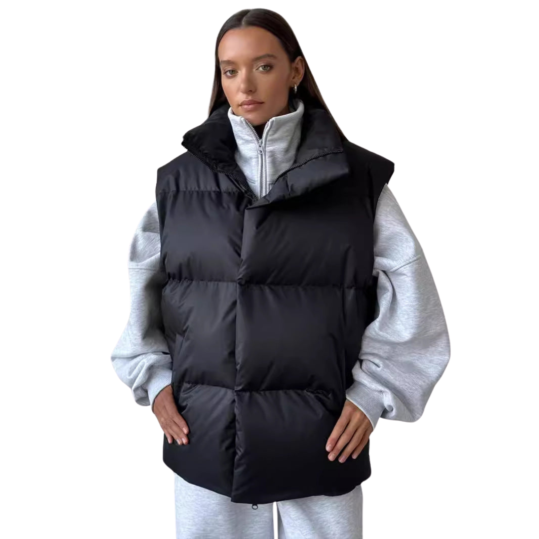 Wear A Vibe™ | Oversized Puffer Vest