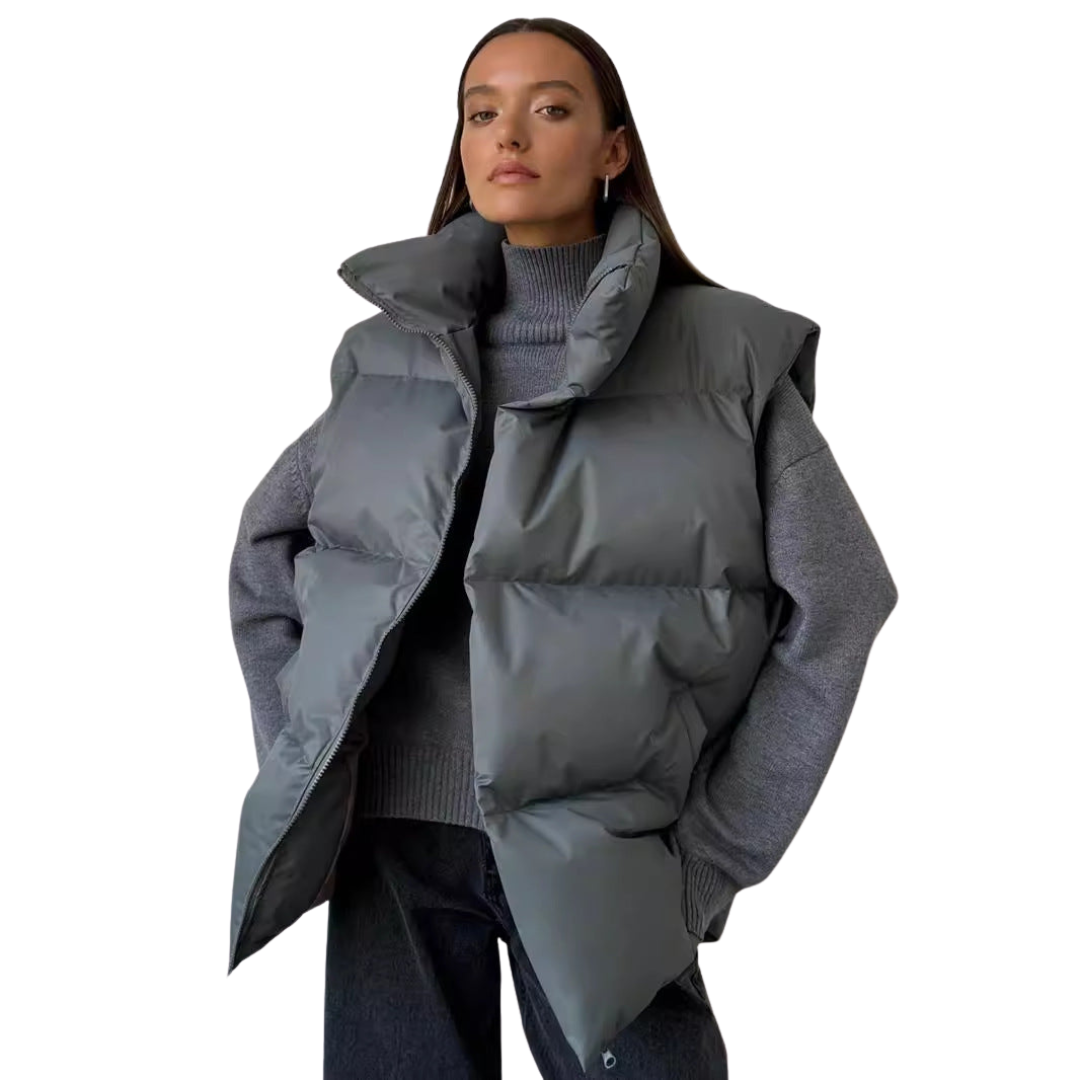 Wear A Vibe™ | Oversized Puffer Vest