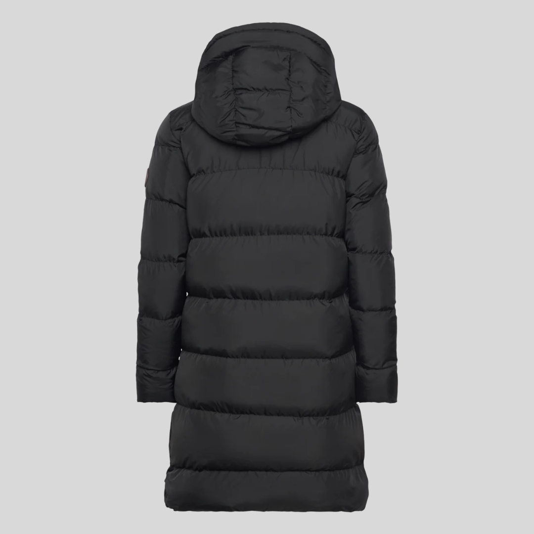 Wear A Vibe™ | Long Lined Winter Jacket for Women with Hood