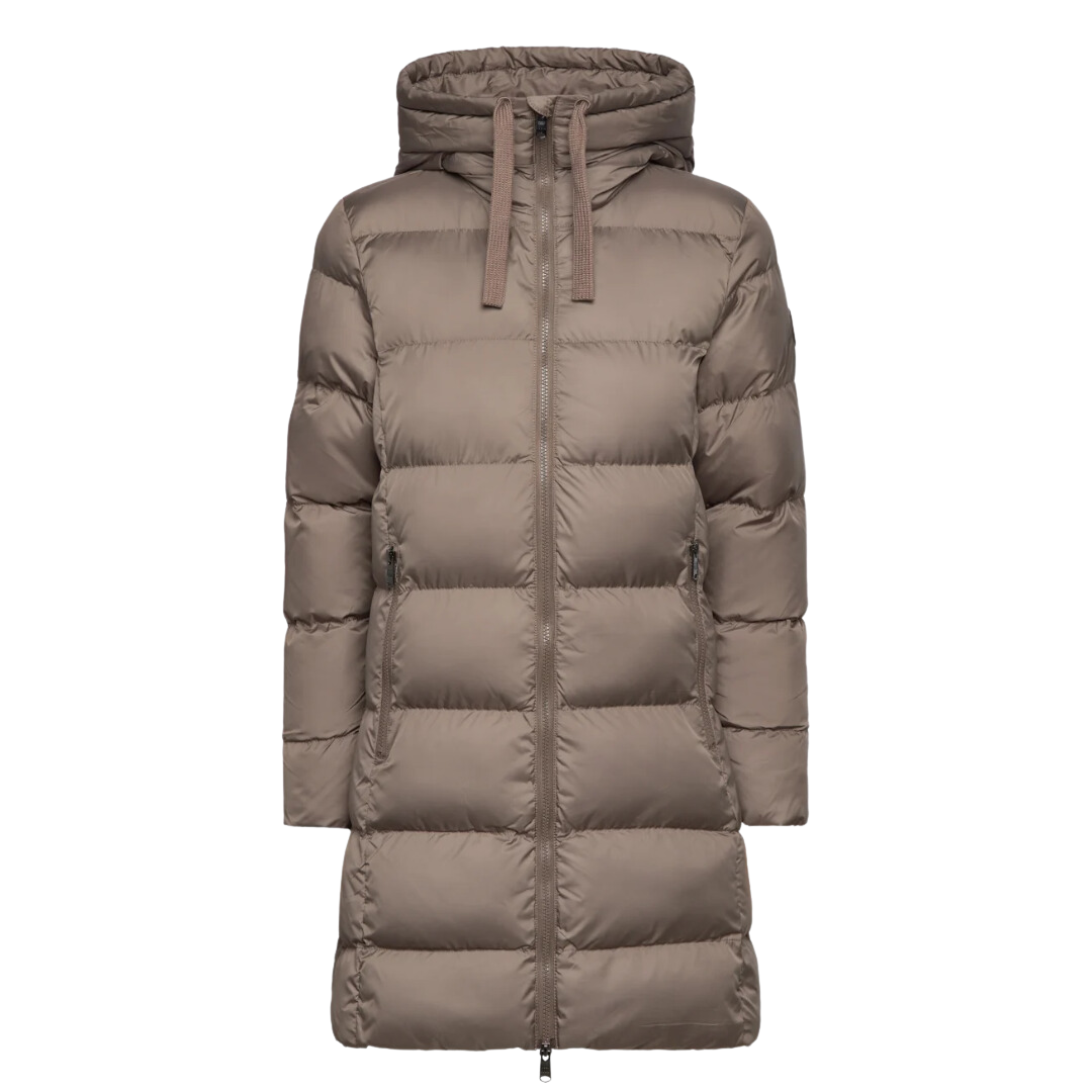 Wear A Vibe™ | Long Lined Winter Jacket for Women with Hood