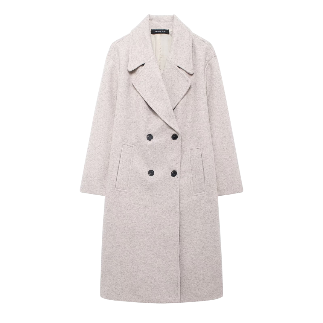 Wear A Vibe™ | Sara Double-Breasted Coat