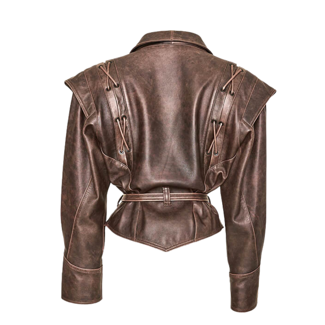 Wear A Vibe™ | Pia faux leather jacket