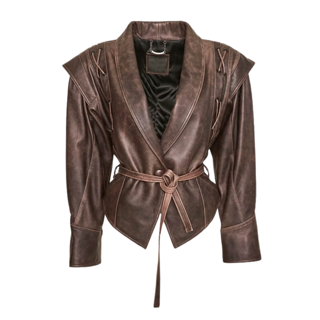 Wear A Vibe™ | Pia faux leather jacket