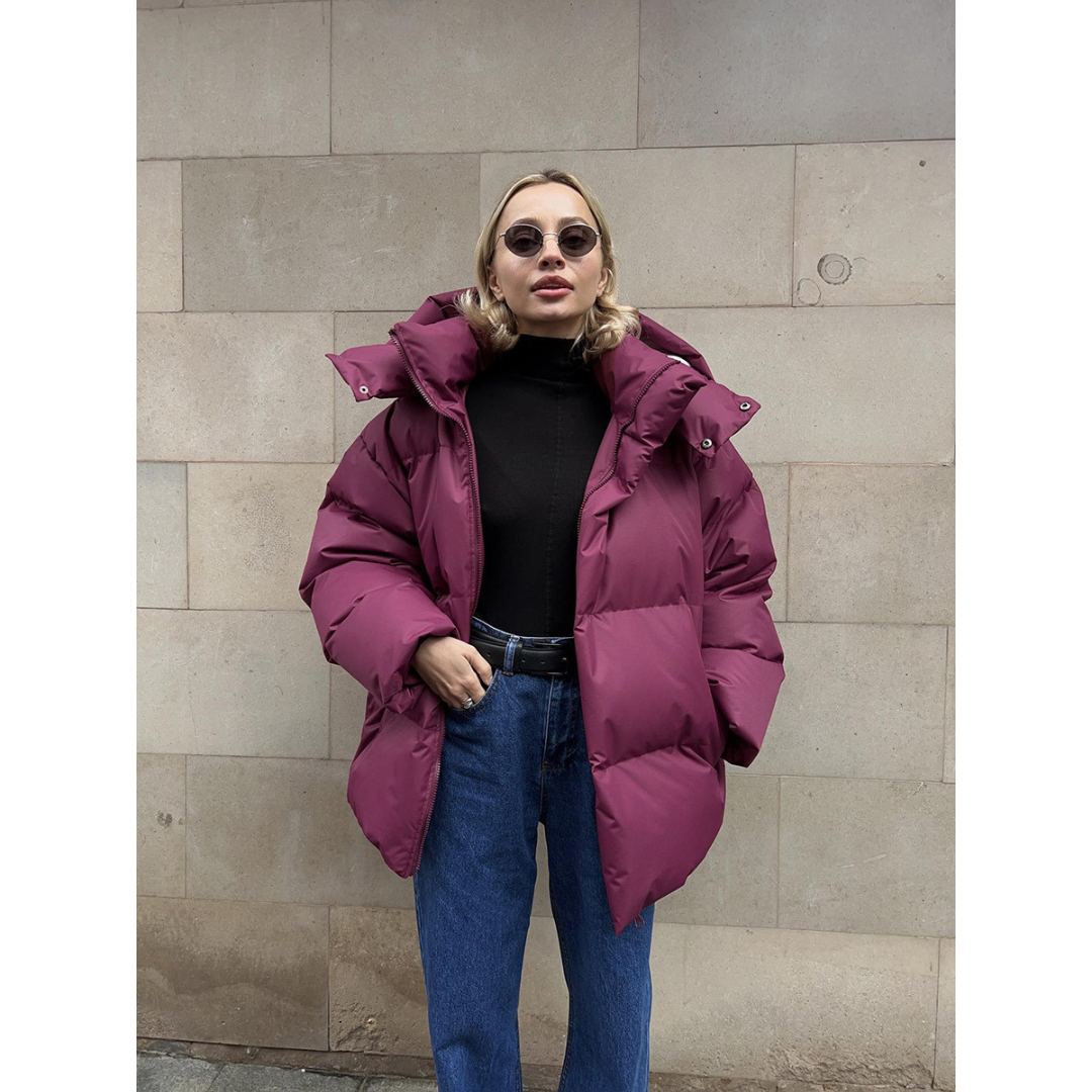 Wear A Vibe™ | Camille Luxe Quilted Winter Coat