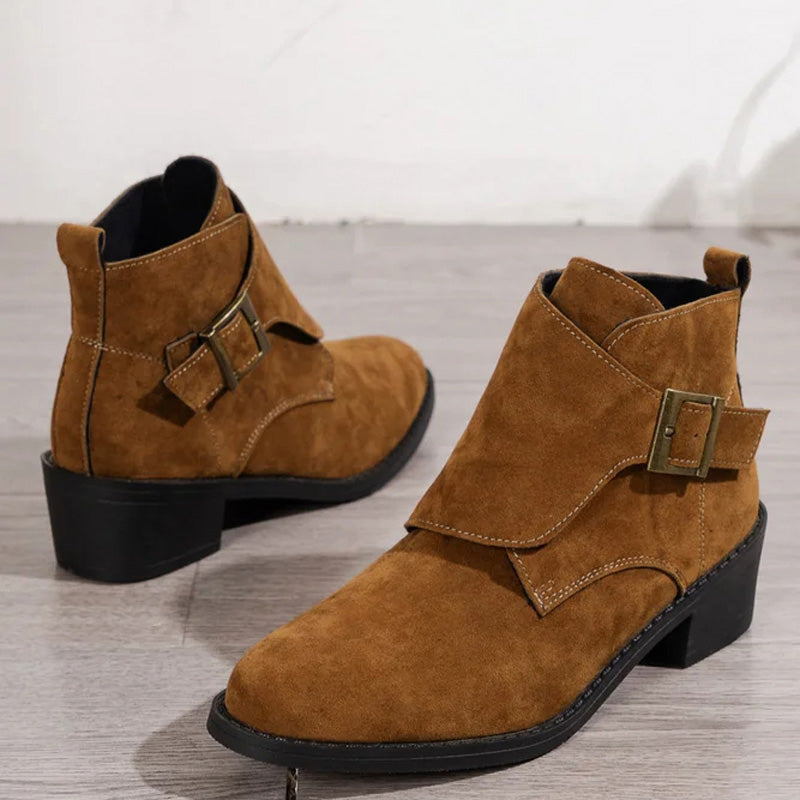 Wear A Vibe™ | Vintage Thick Heel Boots