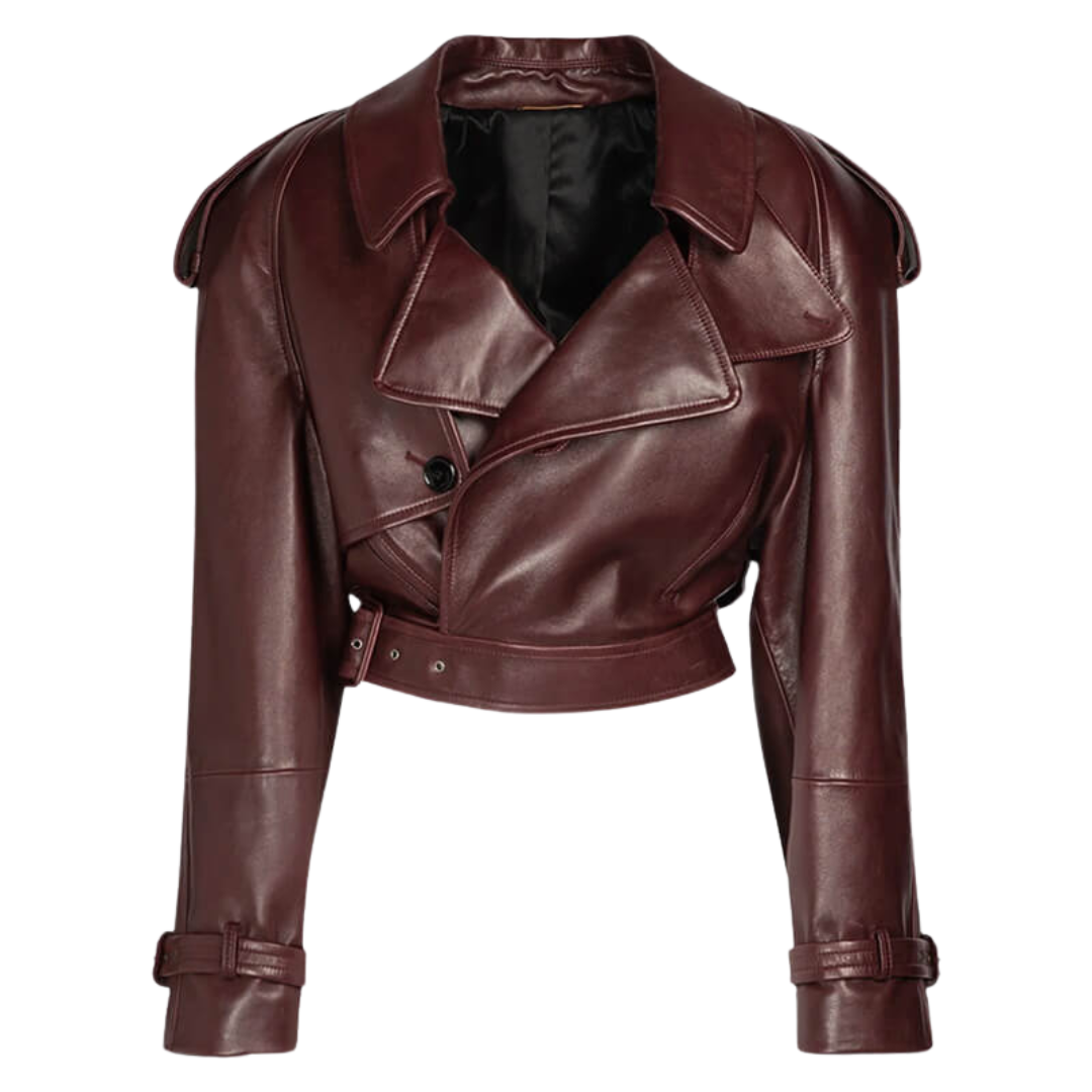 Wear A Vibe™ | Leather jacket Isa