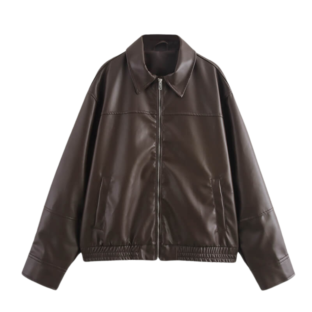 Wear A Vibe™ | Lilli faux leather jacket