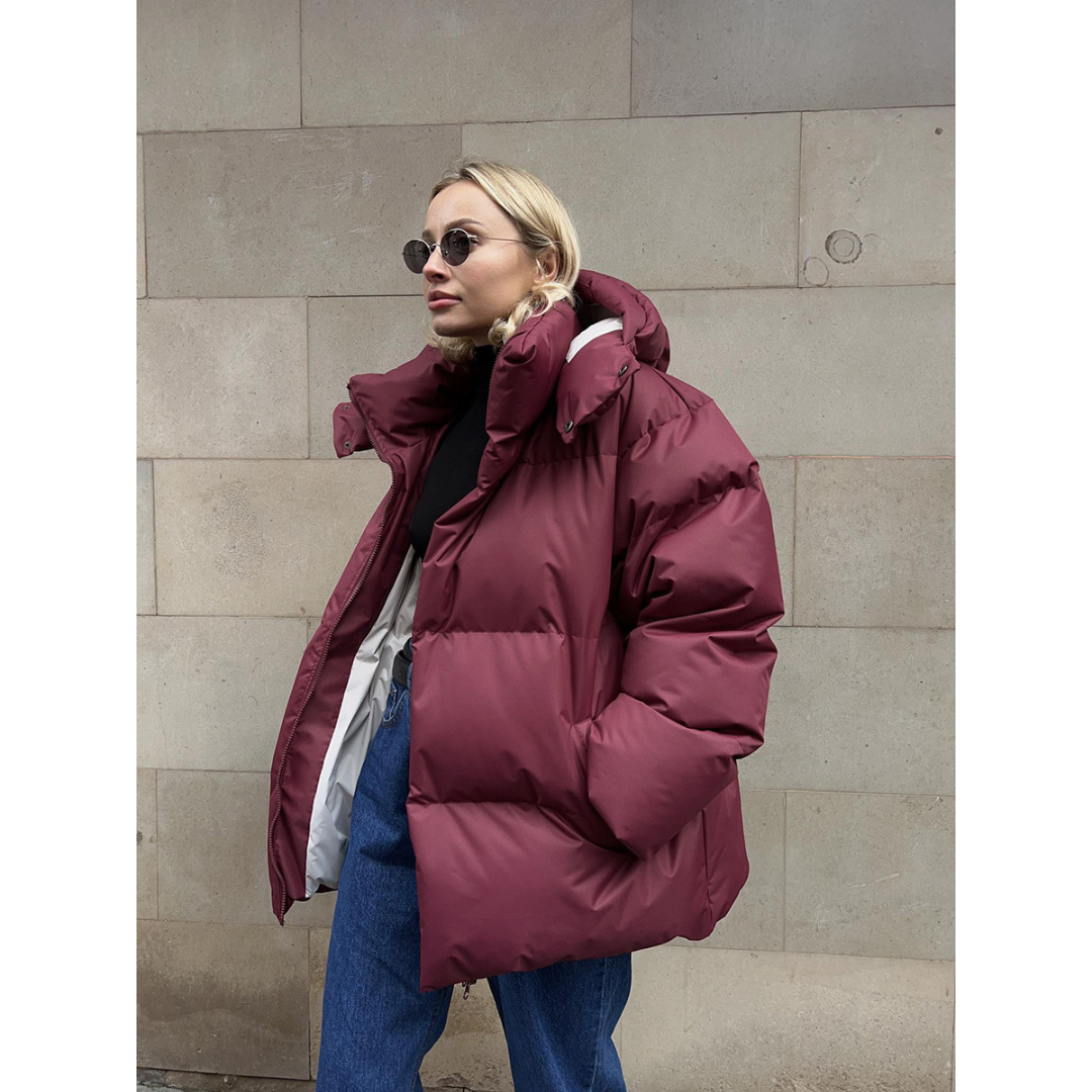 Wear A Vibe™ | Camille Luxe Quilted Winter Coat