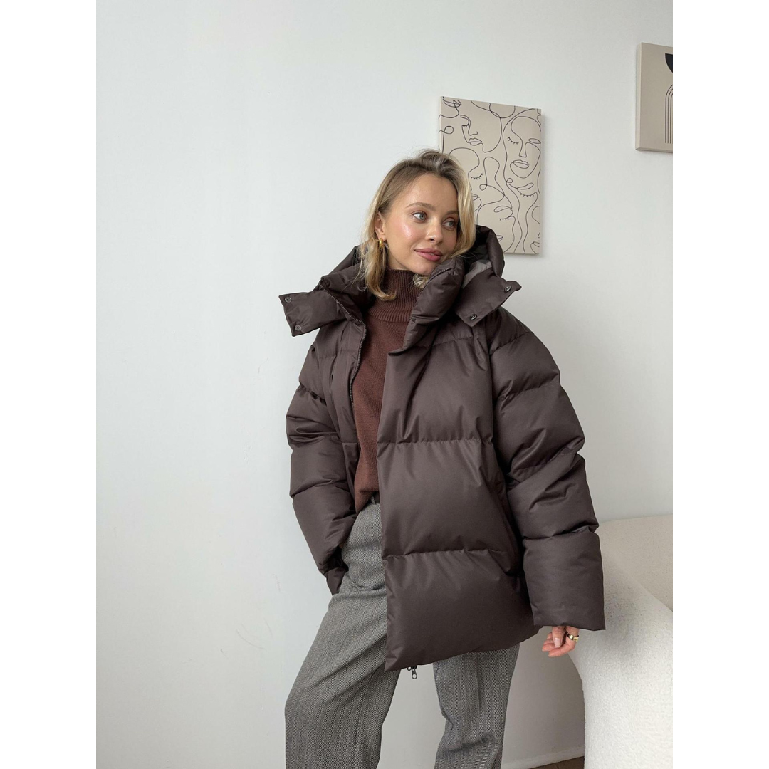 Wear A Vibe™ | Camille Luxe Quilted Winter Coat