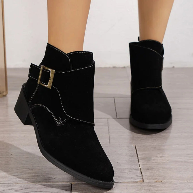 Wear A Vibe™ | Vintage Thick Heel Boots