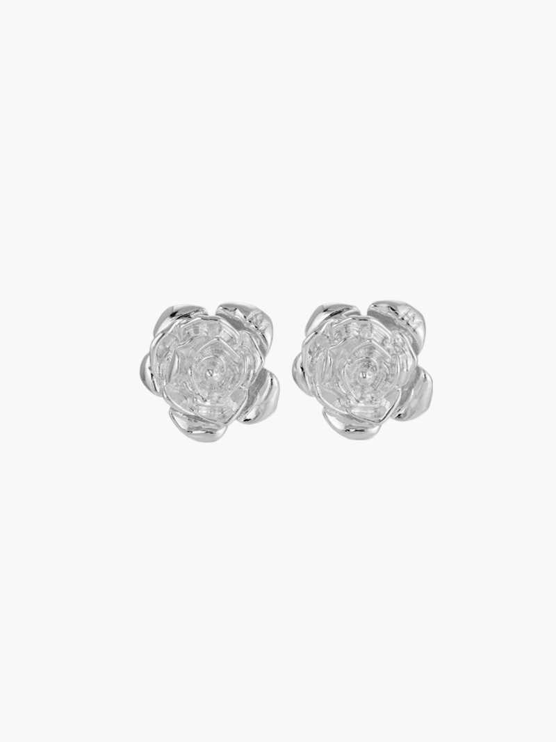 VYANNA™ | 14K Gold & Silver Rose Earrings