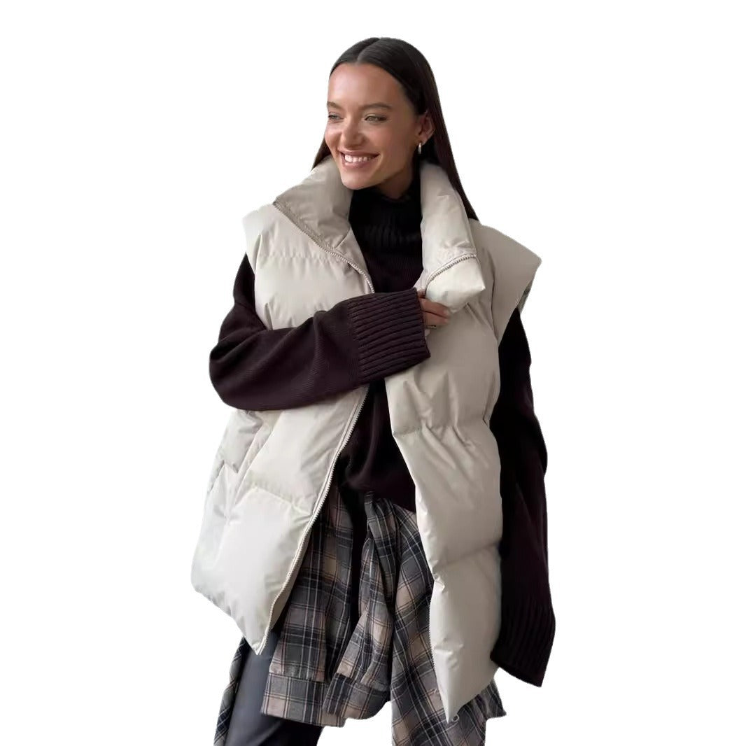 Wear A Vibe™ | Oversized Puffer Vest