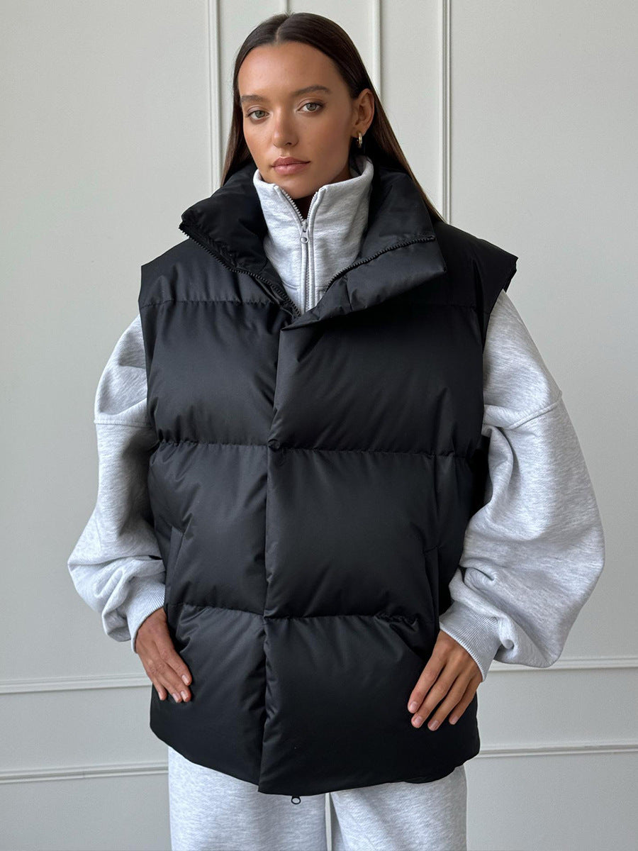 Wear A Vibe™ | Oversized Puffer Vest