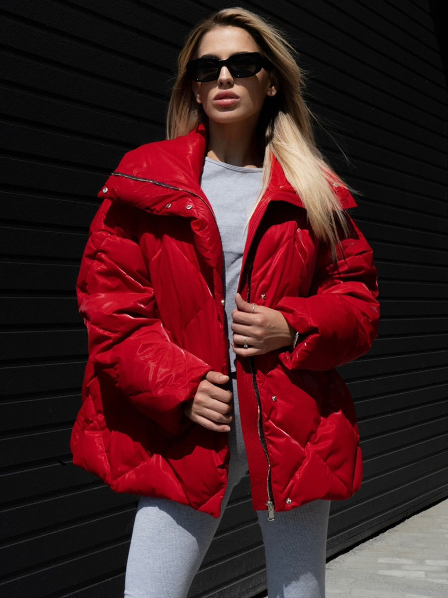 Wear A Vibe™ | Oversized Quilted Winter Jacket