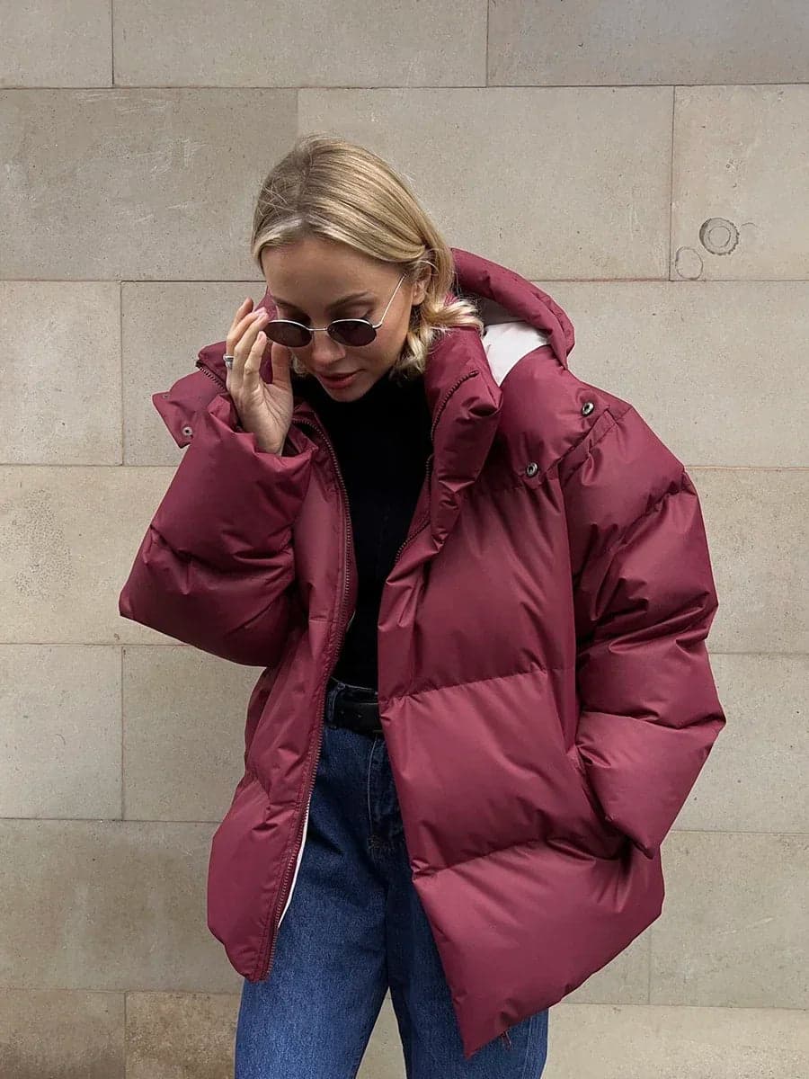 Wear A Vibe™ | Camille Luxe Quilted Winter Coat