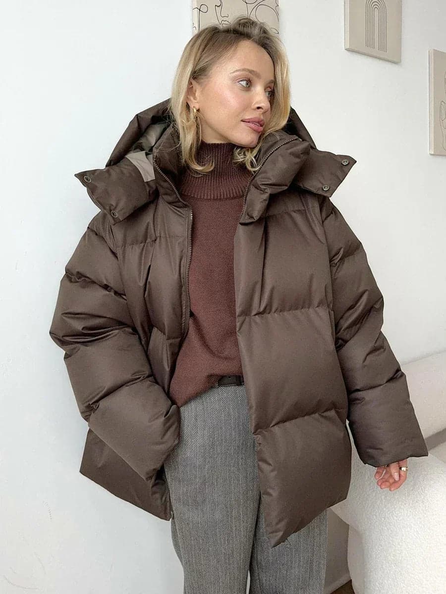 Wear A Vibe™ | Camille Luxe Quilted Winter Coat