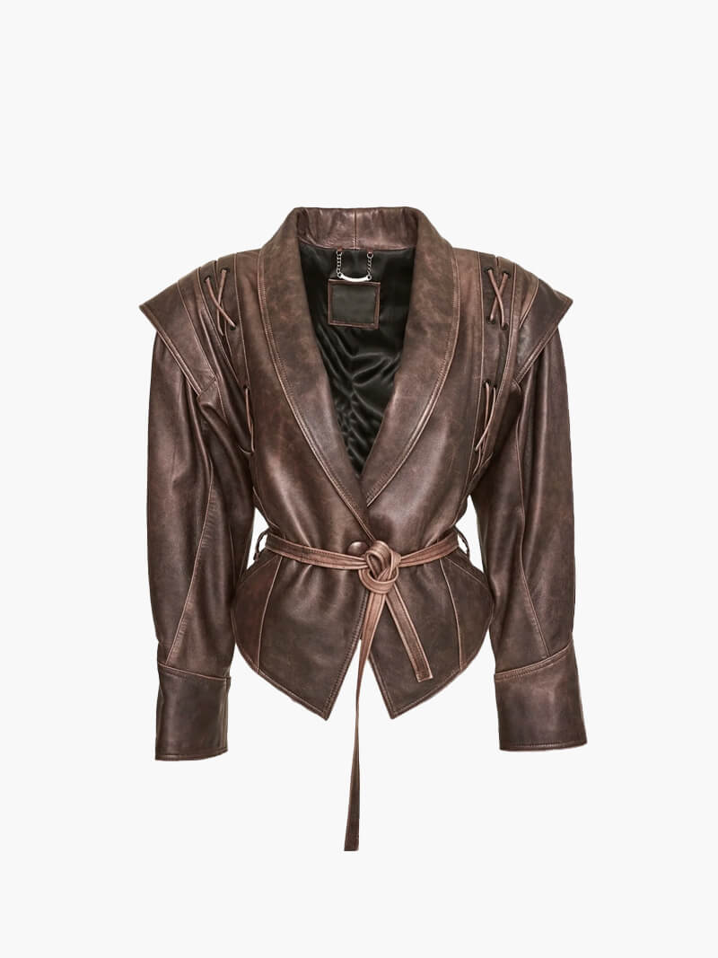 Wear A Vibe™ | Pia faux leather jacket