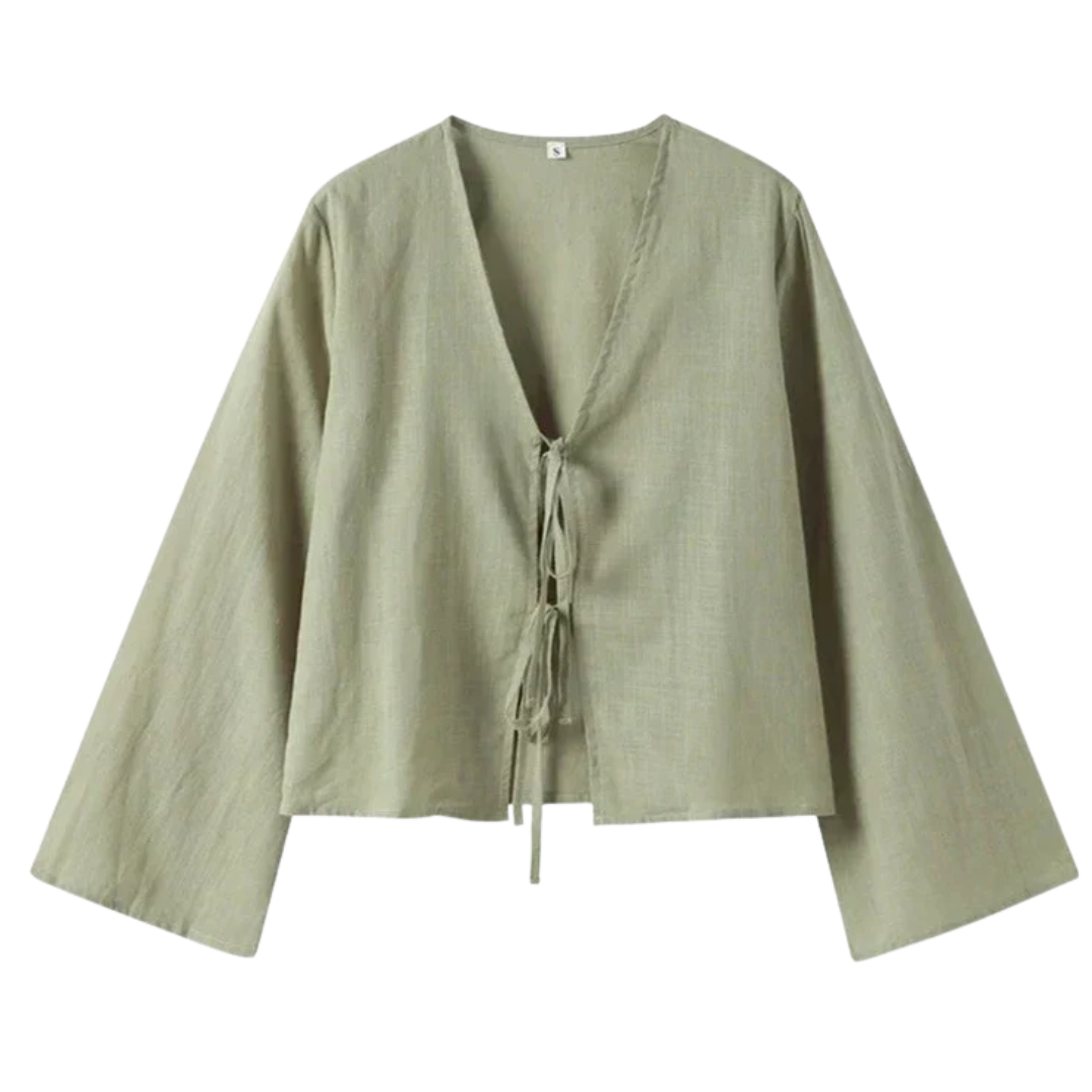 Wear A Vibe™ | Linen Blouse