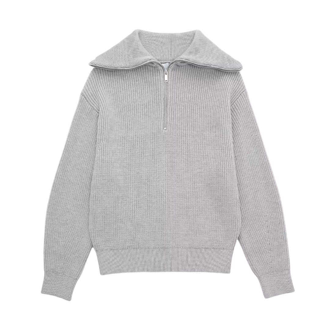 Wear A Vibe™ | Quarter-Zip Sweater