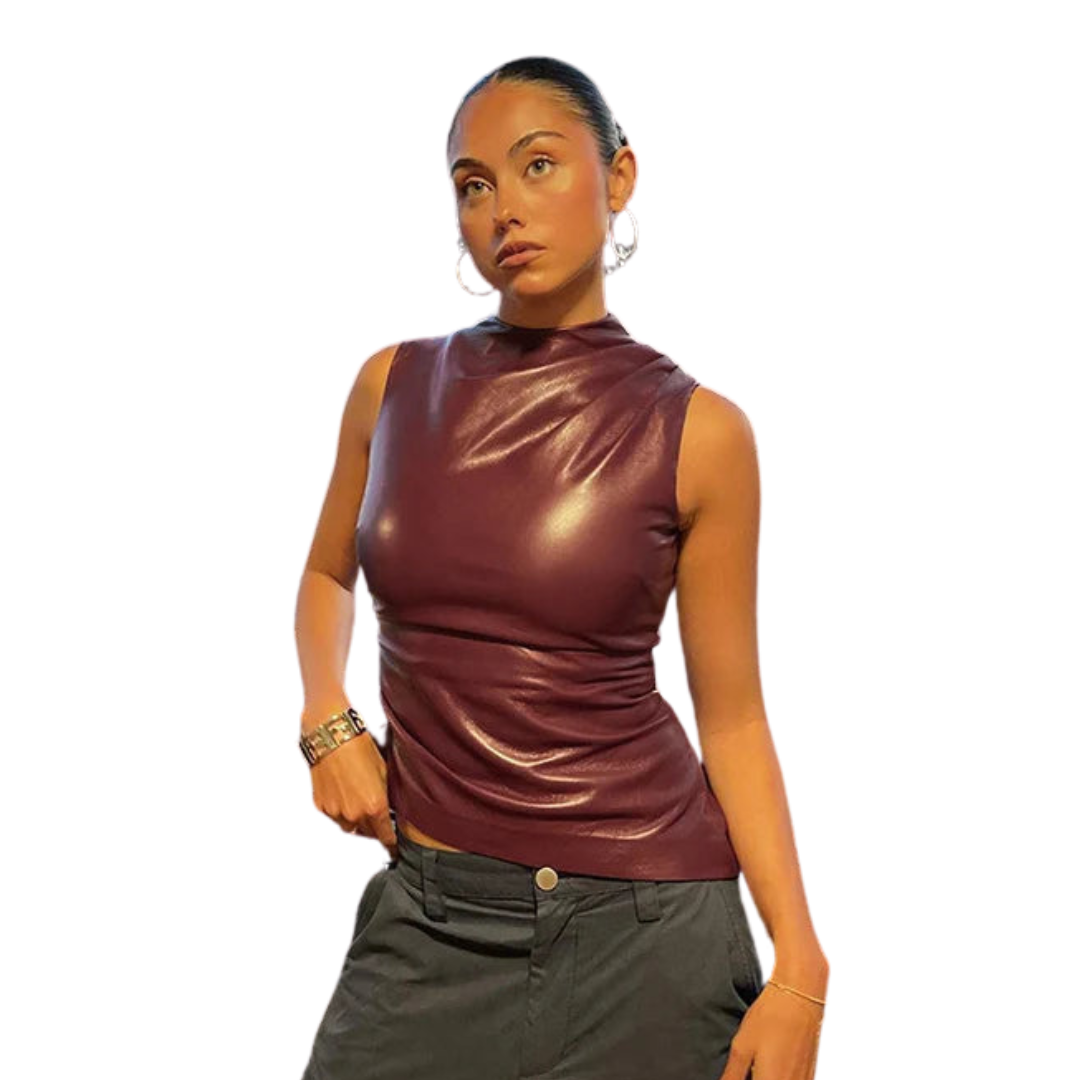 Wear A vibe™ | Burgundy Top