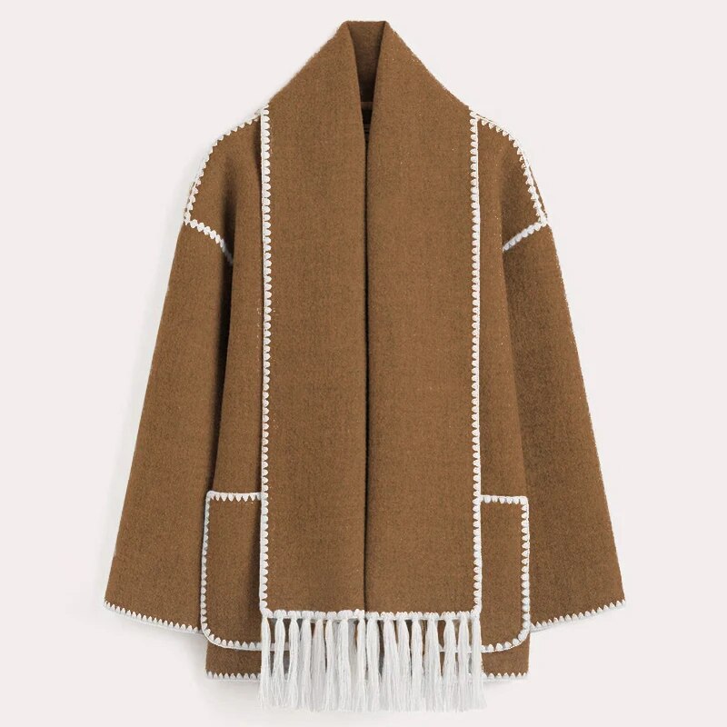 Wear A Vibe™ | Cozy Scarf Coat