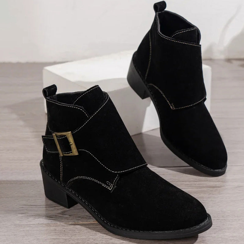 Wear A Vibe™ | Vintage Thick Heel Boots