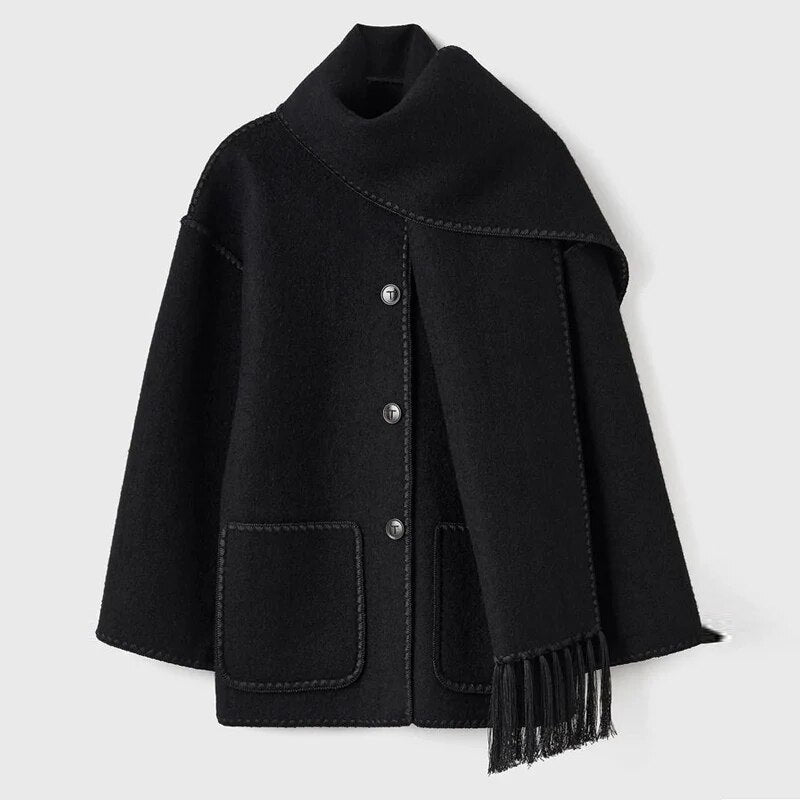 Wear A Vibe™ | Cozy Scarf Coat